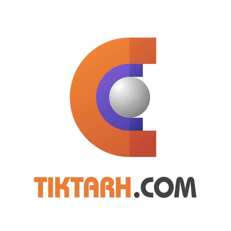 دانلود لوگوی لایه باز طرح نیم دایره