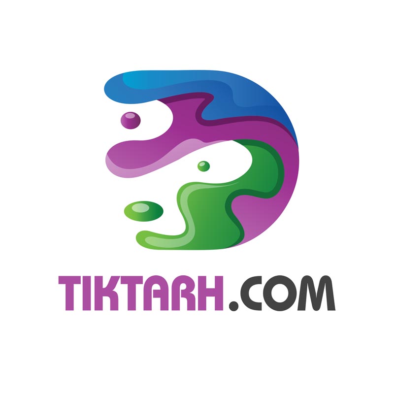 دانلود لوگوی لایه باز طرح لکه رنگ