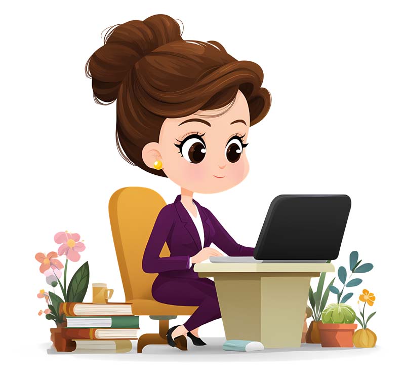 دانلود طرح خانم کارمند