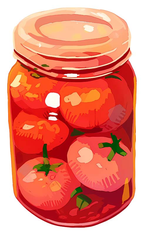 دانلود طرح شیشه رب گوجه فرنگی