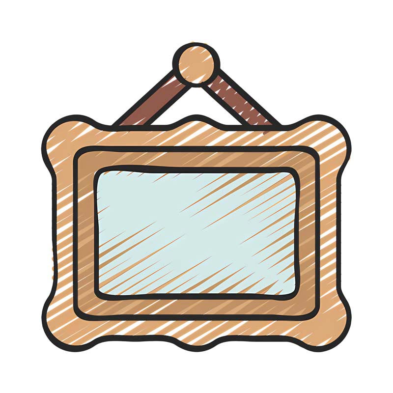 طرح باکیفیت قاب تابلو دیواری