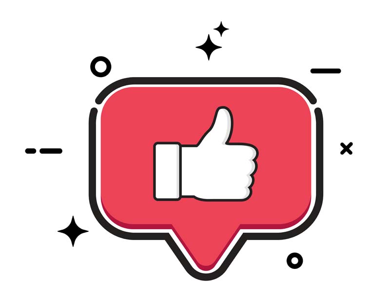 دانلود طرح آیکون پسندیدن