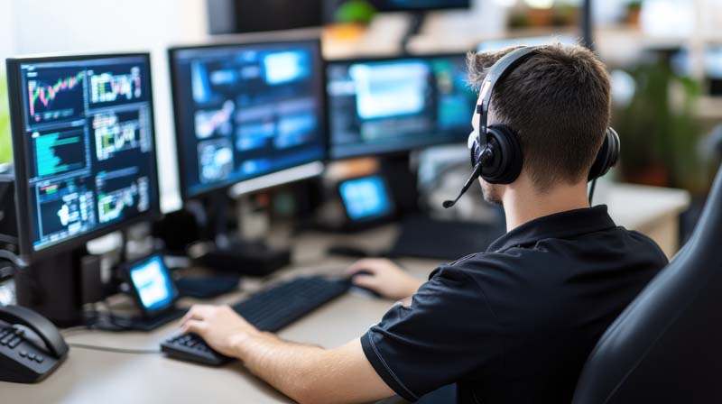 عکس زیبا از اپراتور و بررسی نمودار ها