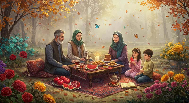 عکس لارج فرمت یلدا