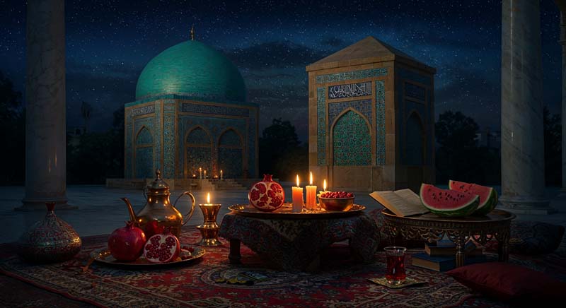 دانلود عکس گرافیکی باکیفیت یلدا شیراز