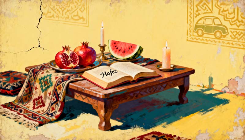 عکس هنری لارج فرمت یلدا