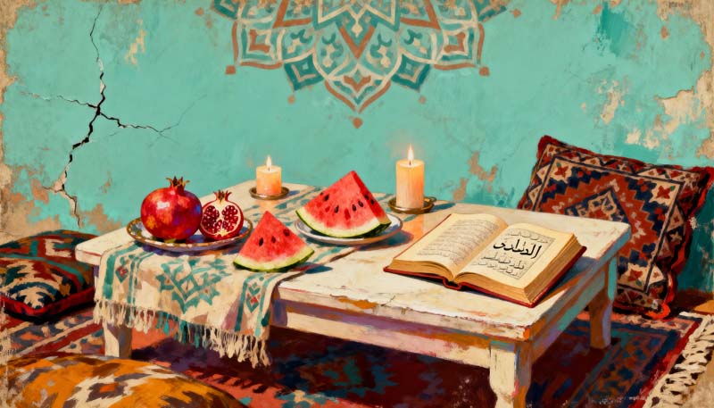 عکس هنری لارج فرمت یلدا قدیمی