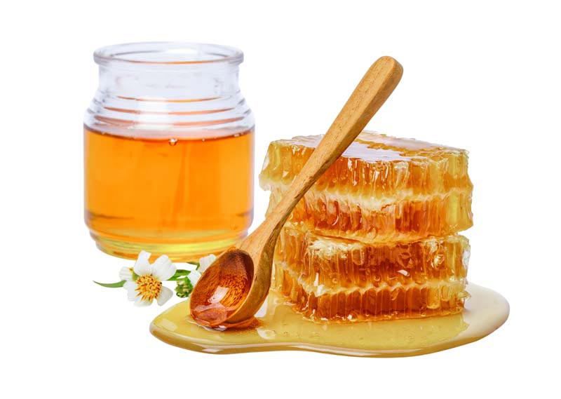 طرح دوربری شده قالب های عسل با موم
