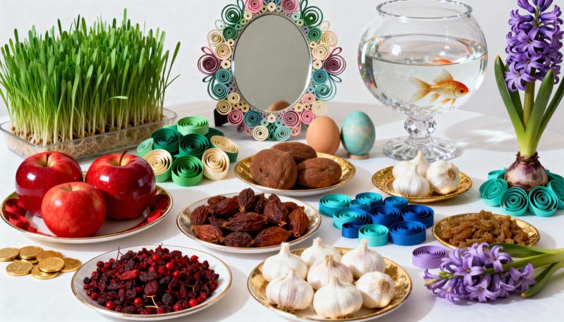 عکس گرافیکی تحویل سال نو