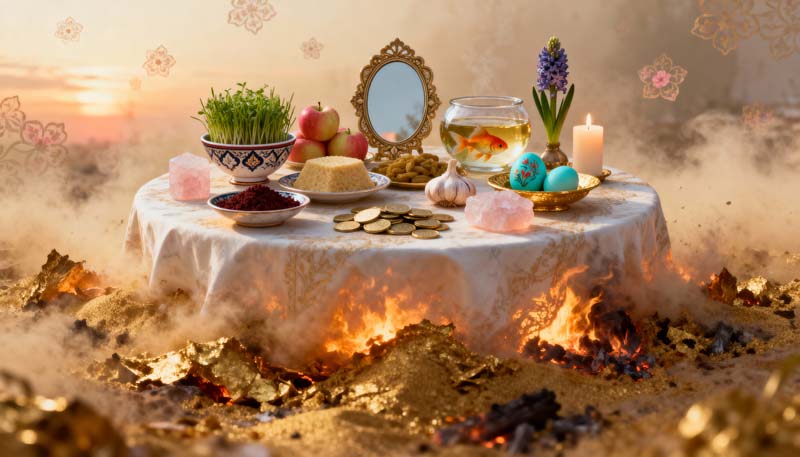 عکس سفره هفت سین سال نو