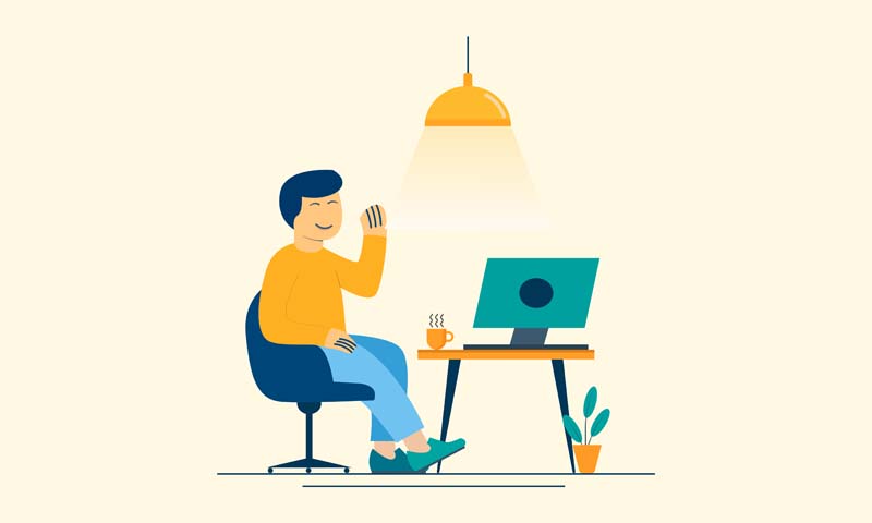 دانلود وکتور مفهومی کسب و کار کامپیوتری