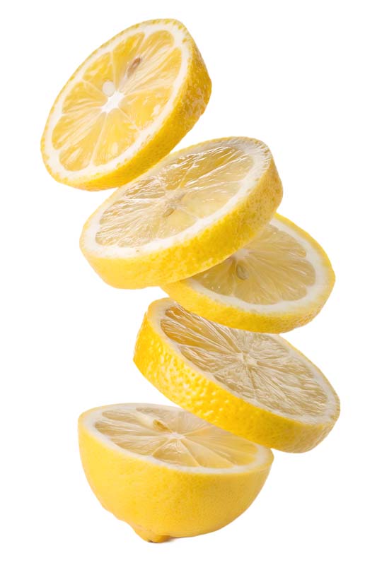 طرح دوربری شده برش حلقه ای لیمو ترش