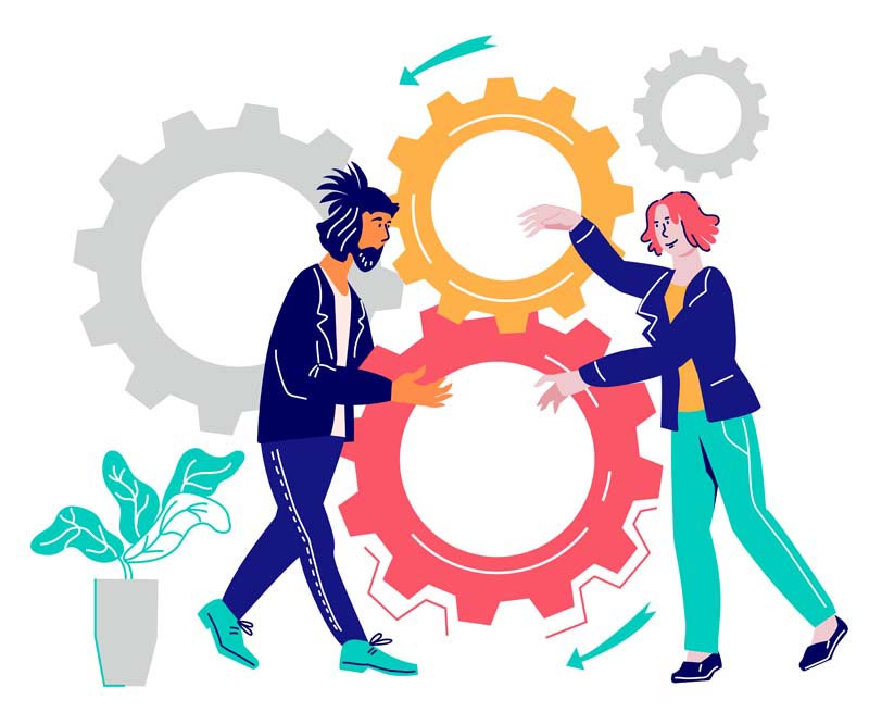 دانلود وکتور مفهومی کار صنعتی