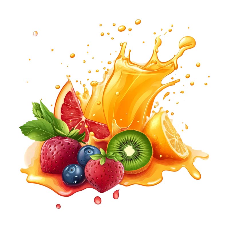 دانلود طرح آبمیوه خوشمزه
