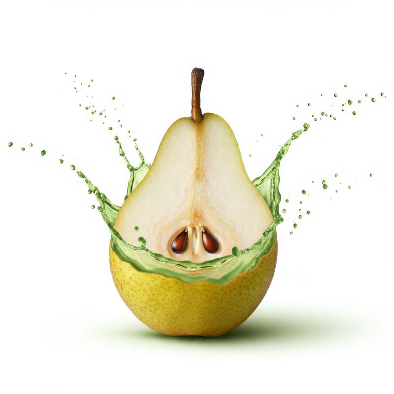 تصویر هنری پس زمینه آب گلابی