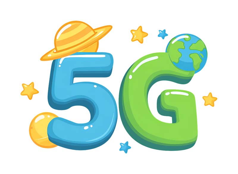 دانلود طرح اینترنت 5G با سیاره ها