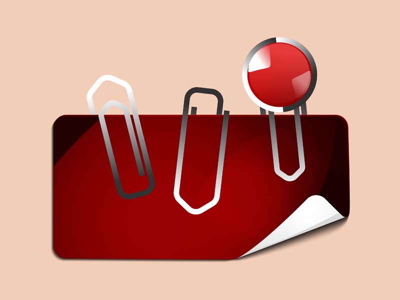 دانلود طرح لایه باز کادر نوشته با گیره