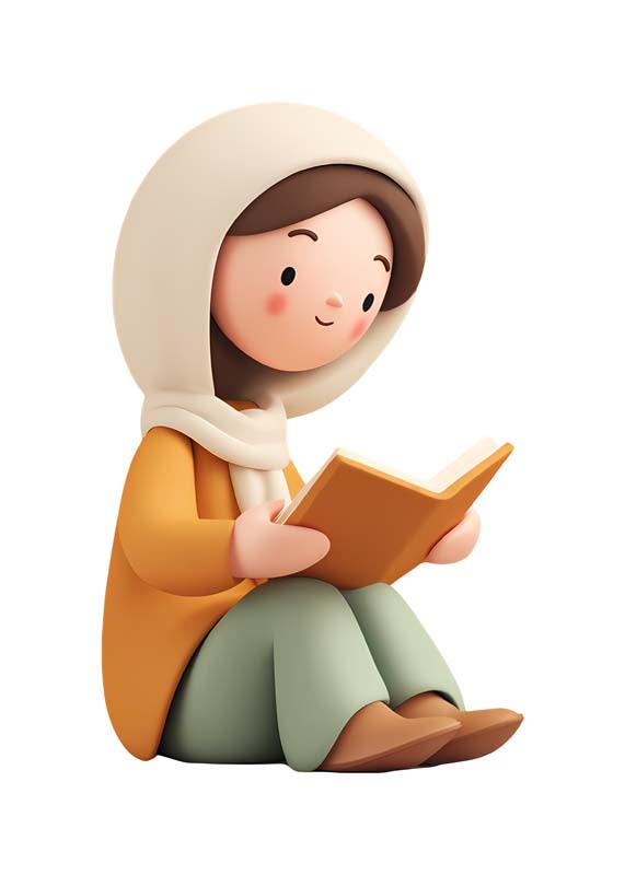 دانلود طرح دختر کتاب خوان