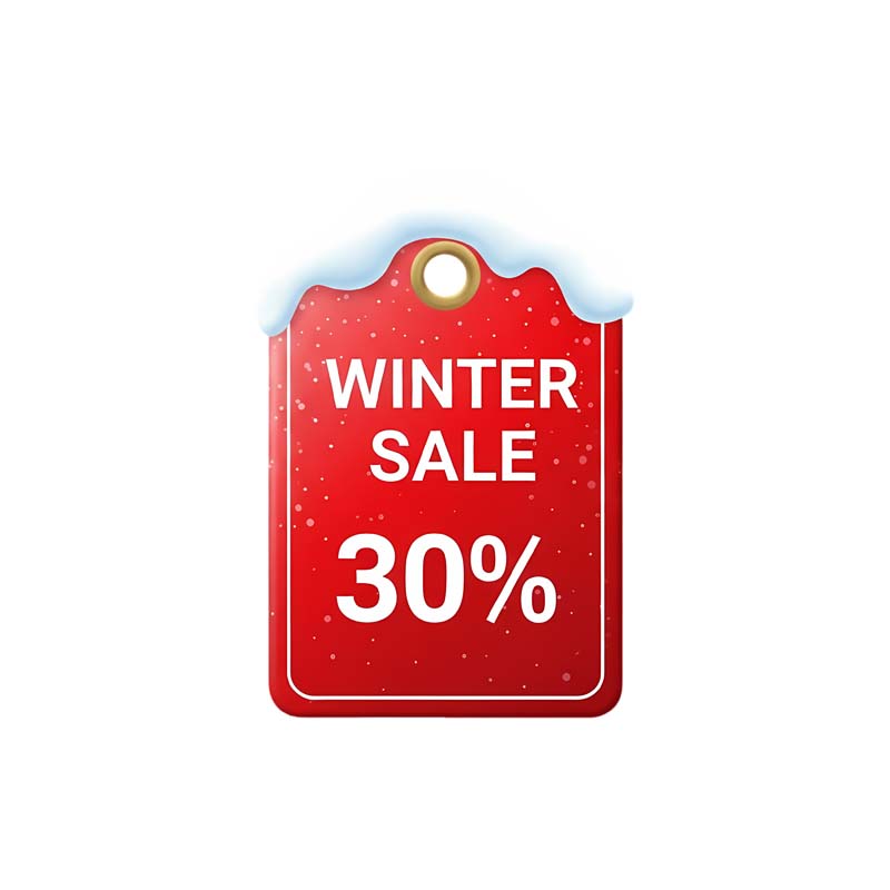 دانلود طرح اتیکت تخفیف زمستانه 30 درصد