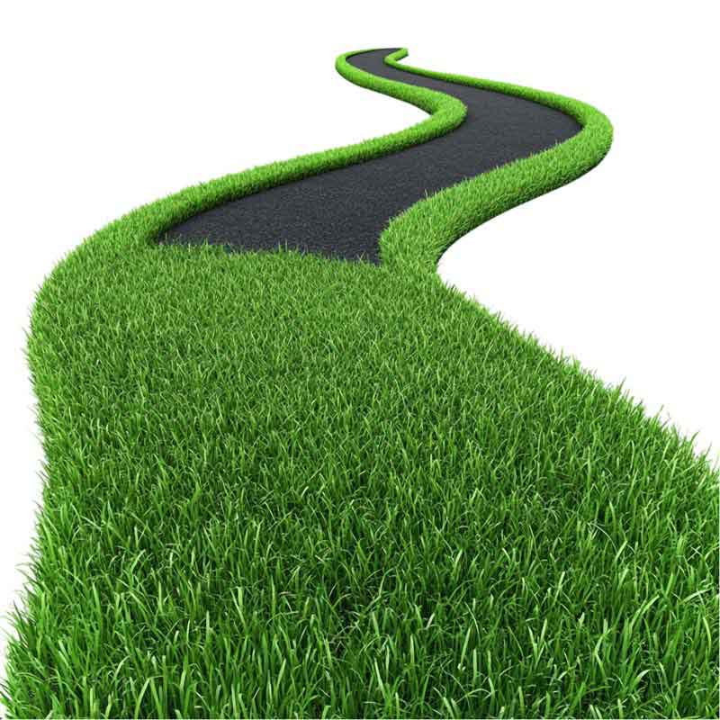 دانلود طرح مسیر چمن و آسفالتی
