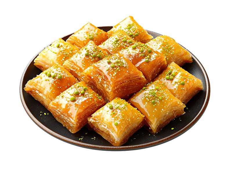 دانلود طرح بشقاب باقلوا