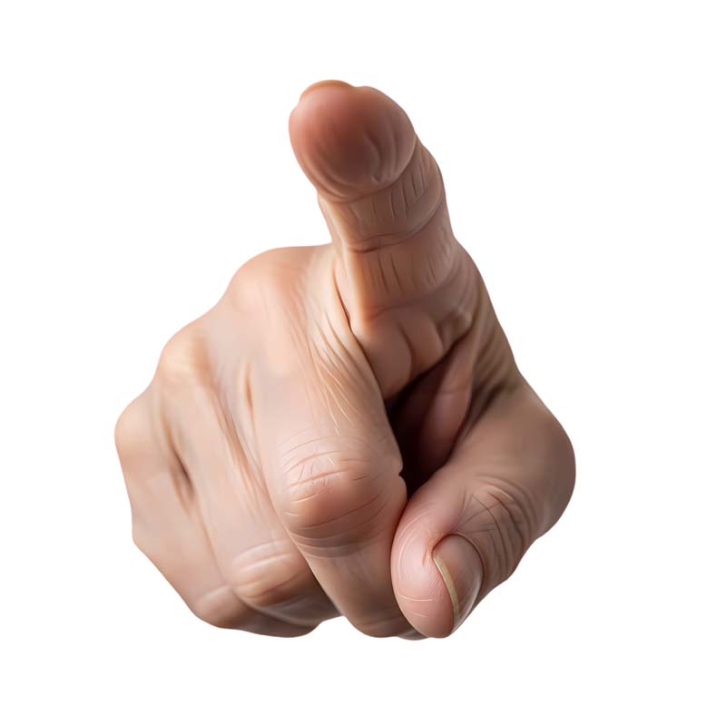 دانلود طرح دست اشاره