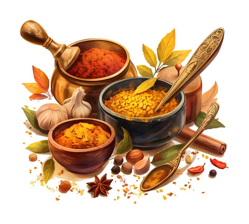 دانلود طرح انواع ادویه