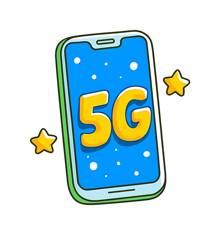 دانلود طرح موبایل 5G