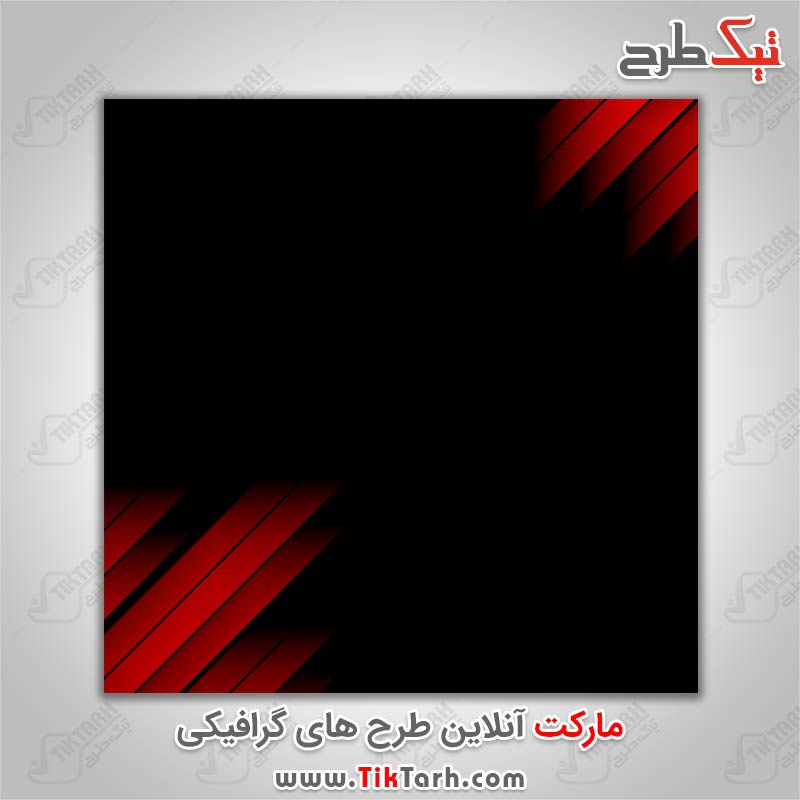 پس زمینه لایه باز مشکی و قرمز