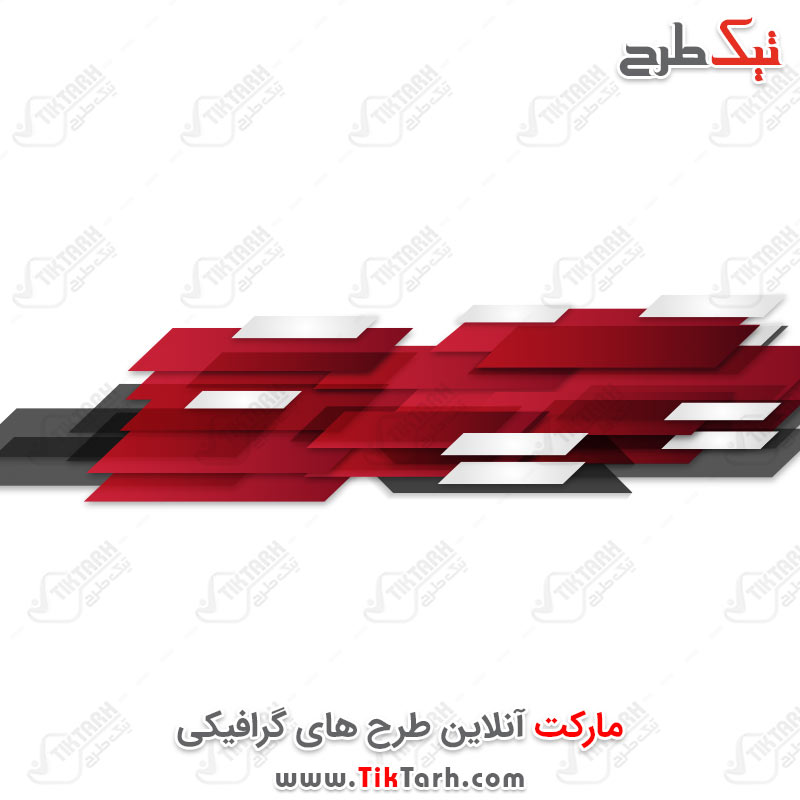 دانلود پس زمینه گرافیکی قرمز