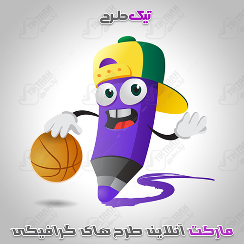 تصویر کلیپ آرت مداد کارتونی دوربری شده