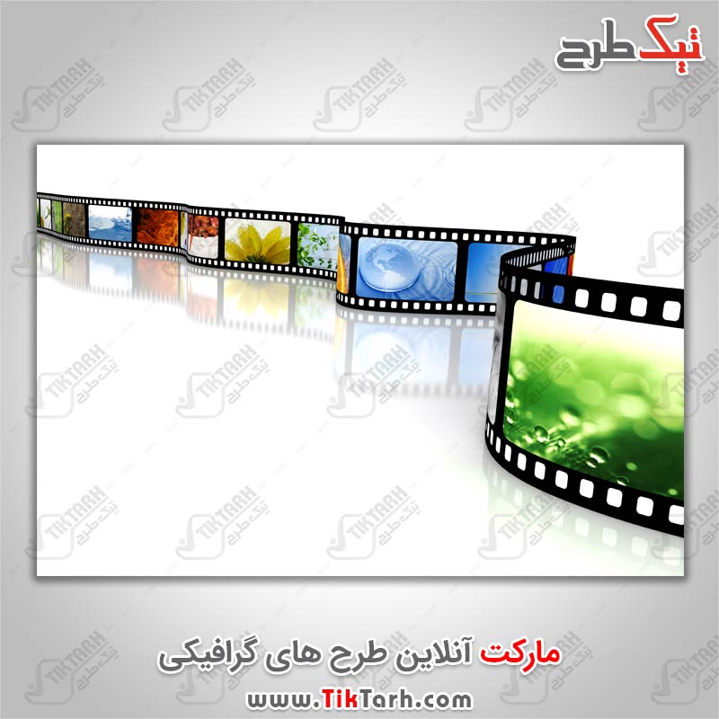 دانلود عکس گرافیکی نگاتیو فیلم
