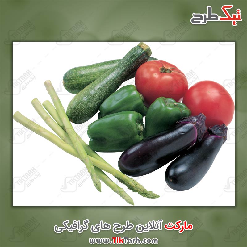 دانلود عکس کدو و بادمجان