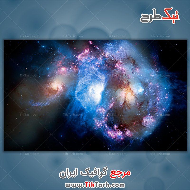 عکس با کیفیت گرافیکی سحابی