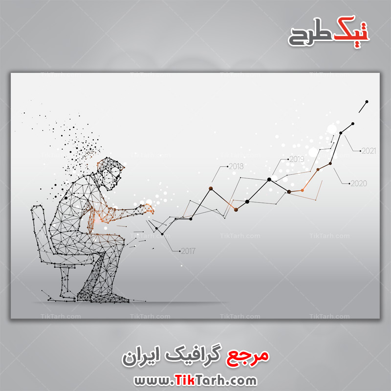 دانلود پس زمینه طراحی با طرح نمودار