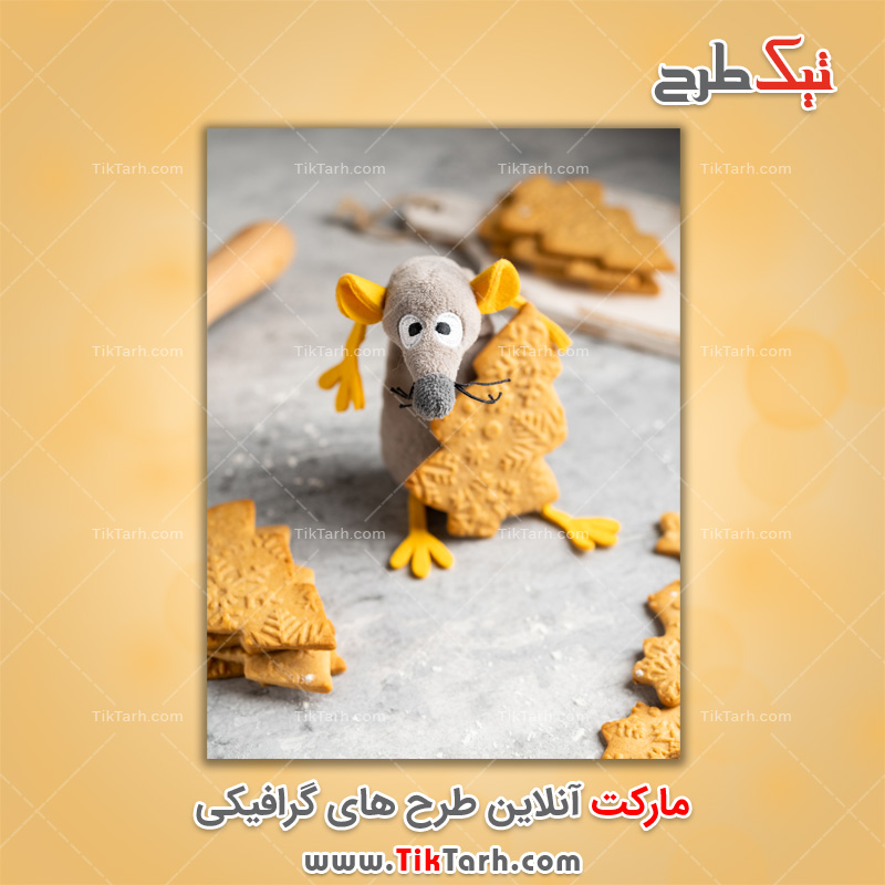تصویر با کیفیت موش عروسکی