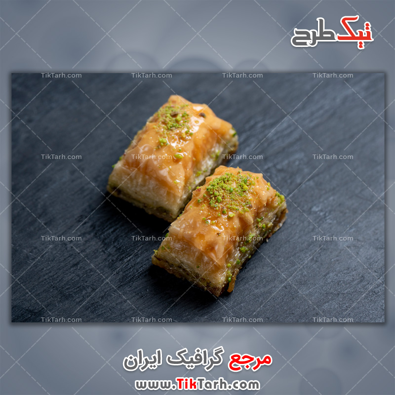 عکس لارج فرمت باقلوا تبریز
