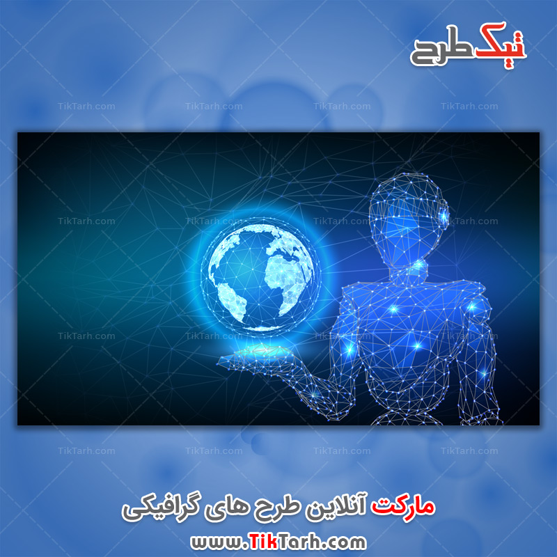 دانلود پس زمینه طراحی سه بعدی کره زمین