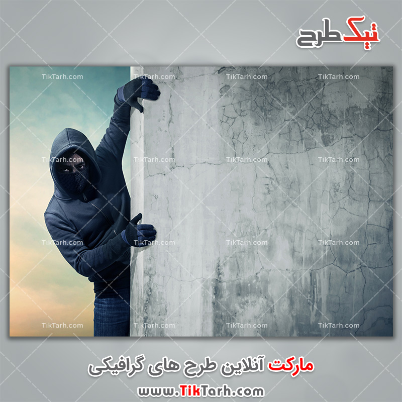 دانلود عکس با کیفیت خلافکار با ماسک