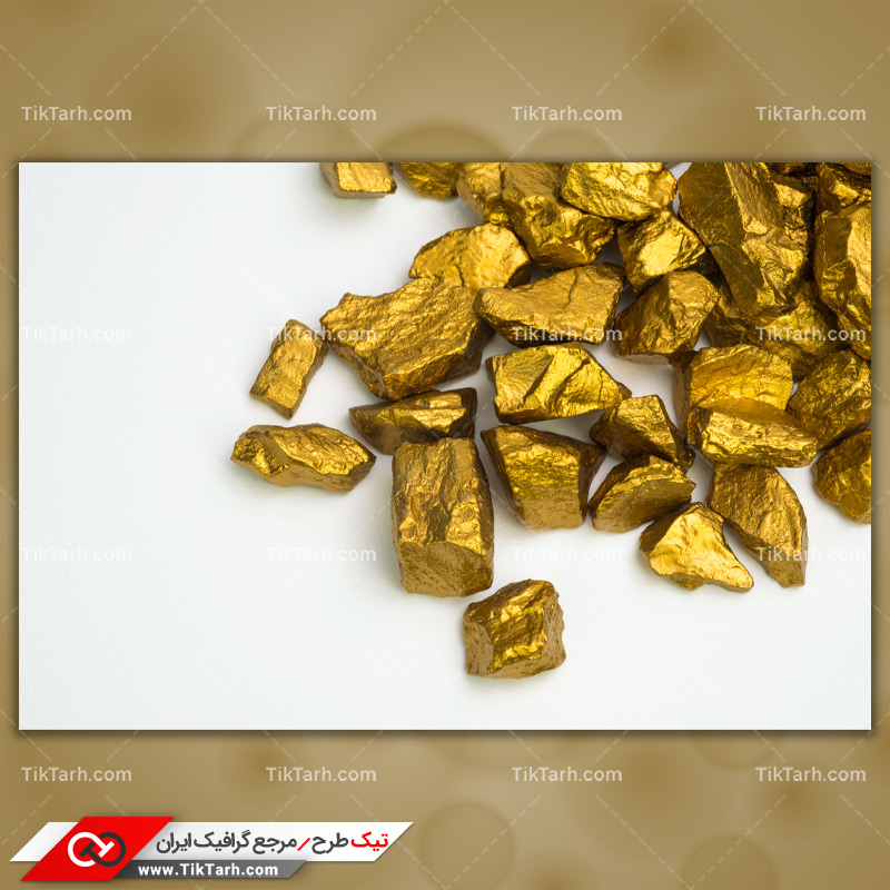 دانلود تصویر با کیفیت سنگ طلا