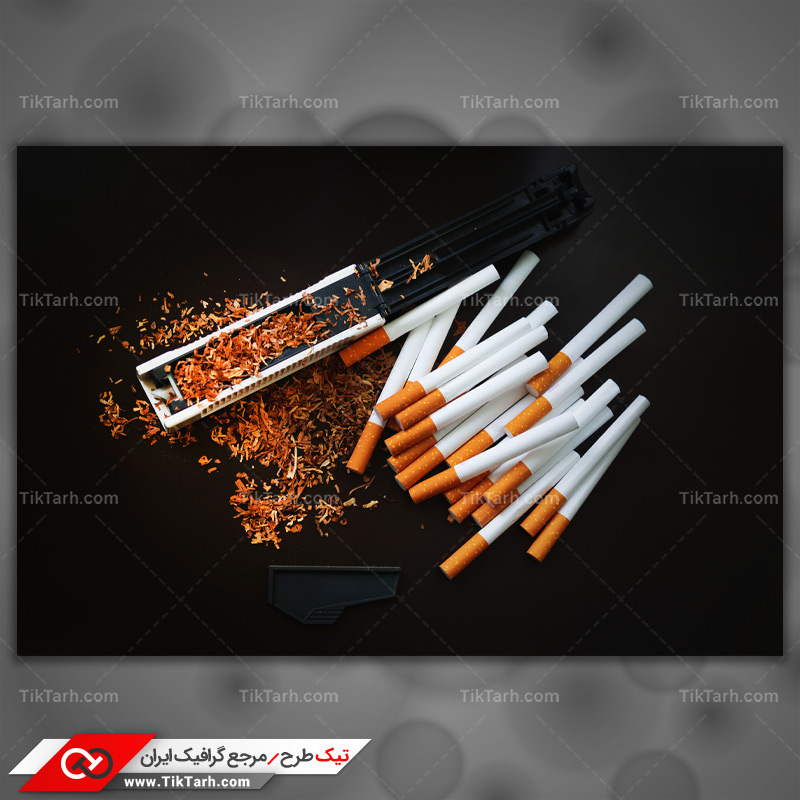 دانلود تصویر با کیفیت سیگار با توتون