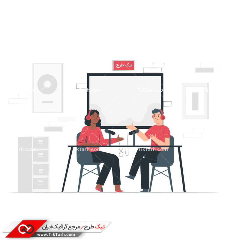 دانلود وکتور مفهومی گویندگی