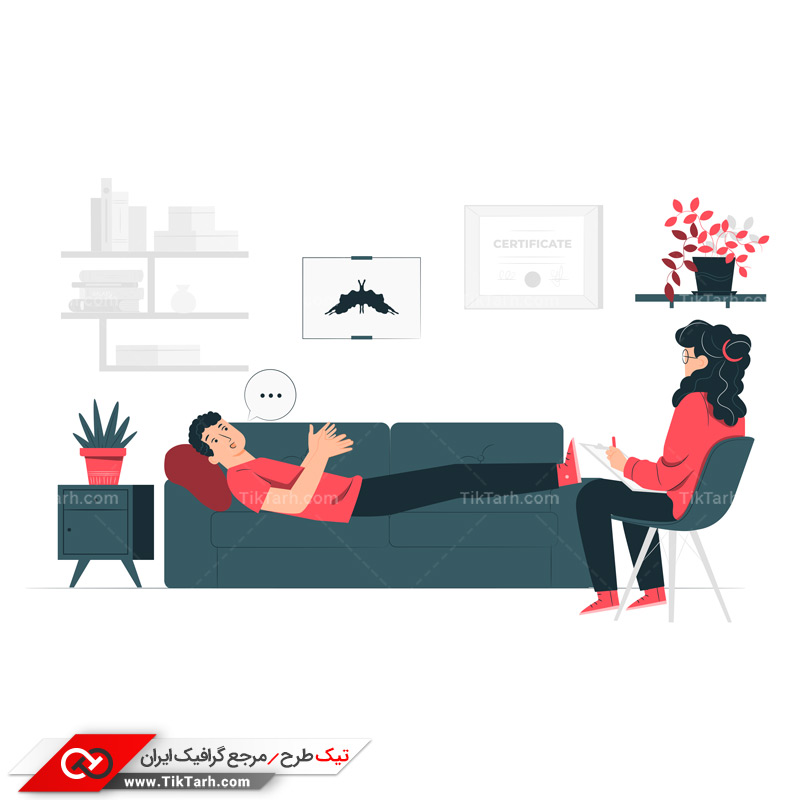 دانلود وکتور مفهومی معاینه پزشک