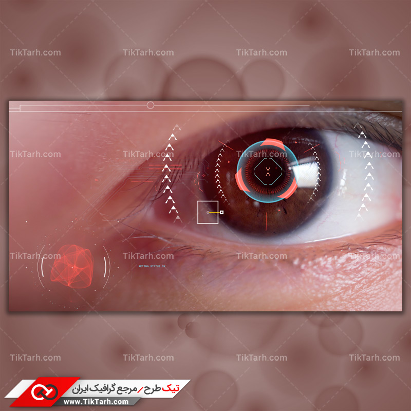 دانلود تصویر با کیفیت اسکن چشم