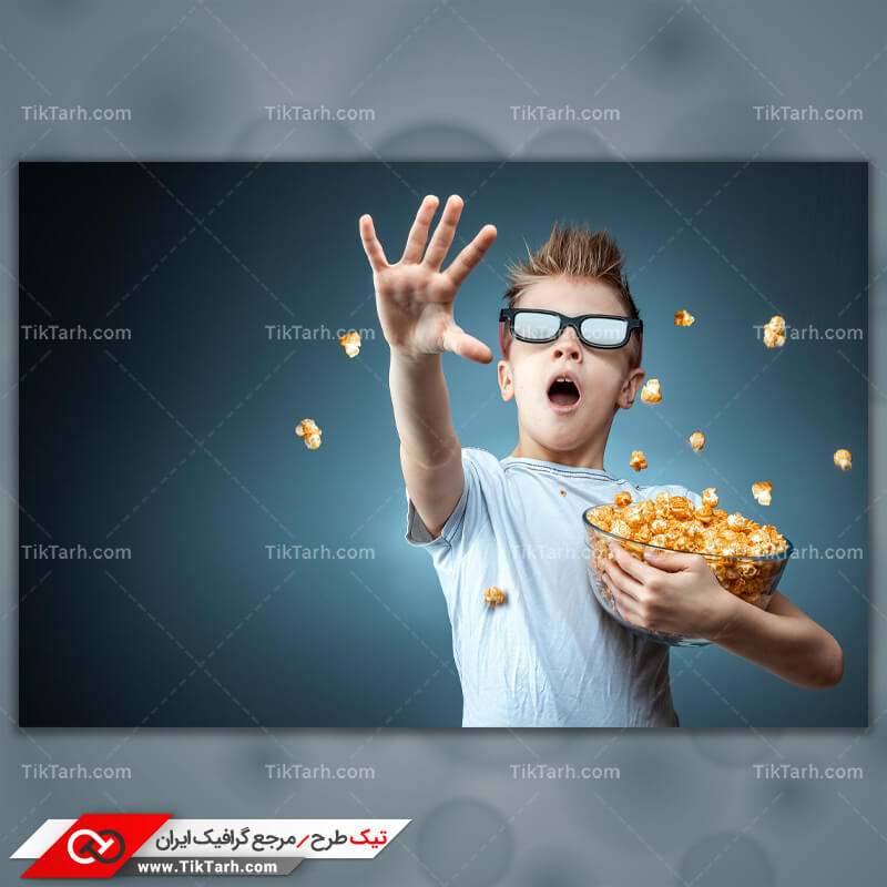 دانلود عکس گرافیکی تماشای فیلم سه بعدی