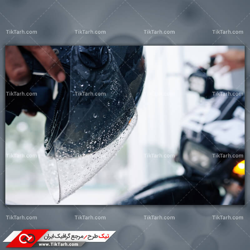 دانلود تصویر با کیفیت کلاه ایمنی با طلق خیس