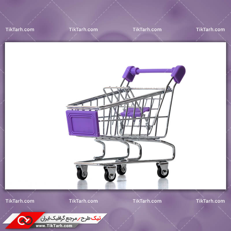دانلود تصویر با کیفیت چرخ خرید فروشگاهی