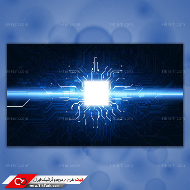 دانلود پس زمینه طراحی با طرح مدار  دیجیتال