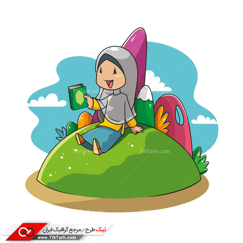 دانلود طرح آماده کلیپ آرت مذهبی کتاب دعا