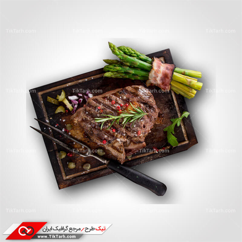 دانلود طرح لایه باز استیک گوشت